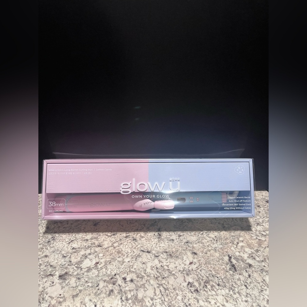Extra long barrel curling iron - Glow U